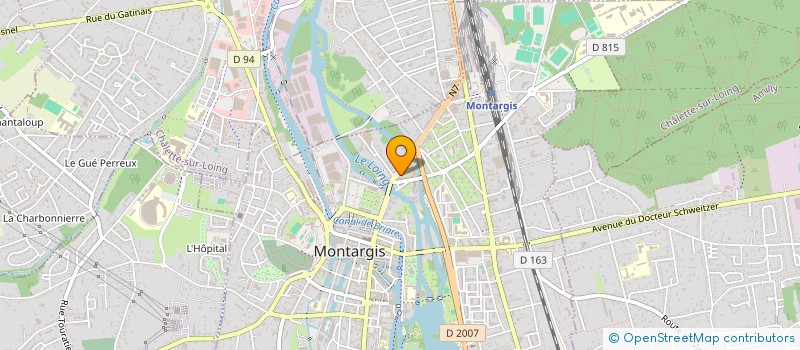 localisation de l'entreprise NUMA3 EURL à MONTARGIS