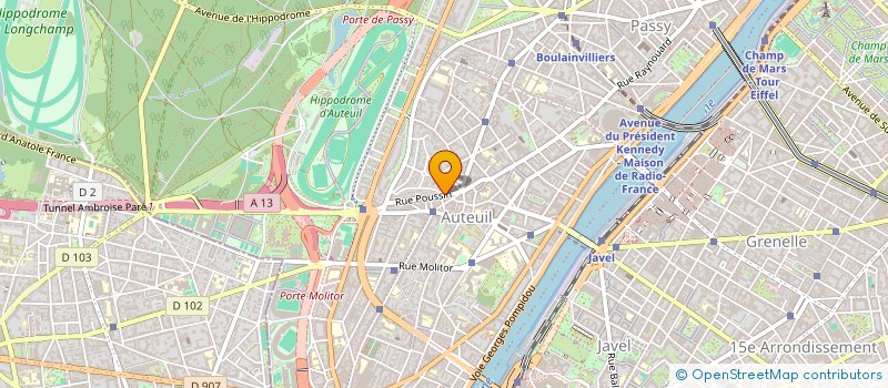 localisation de l'entreprise NUMADE  PARIS