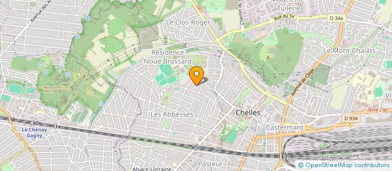 localisation de l'entreprise NUMALI  CHELLES