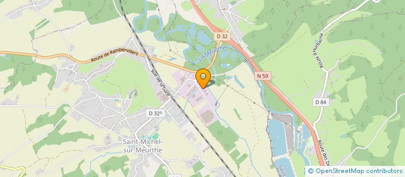 localisation de l'entreprise NUMALLIANCE à SAINT-MICHEL-SUR-MEURTHE