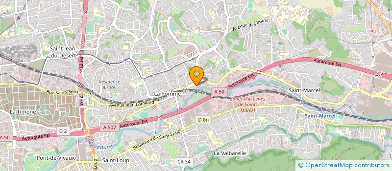 localisation de l'entreprise NUMAPRINT  MARSEILLE