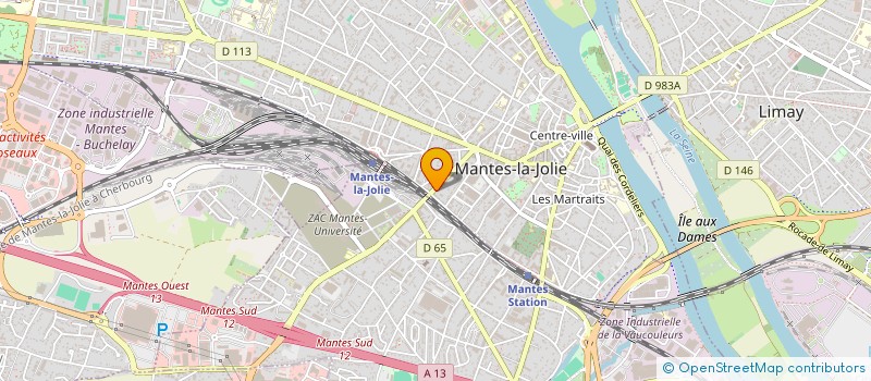 localisation de l'entreprise NUMARTIS SAS  MANTES-LA-JOLIE