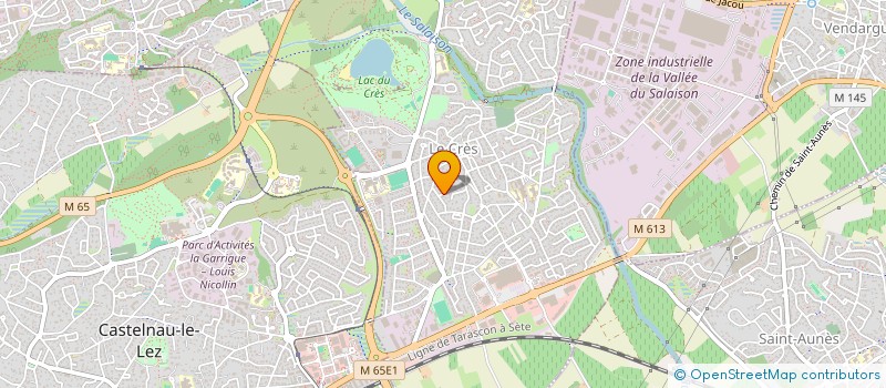 localisation de l'entreprise NUMAS  LE CRES