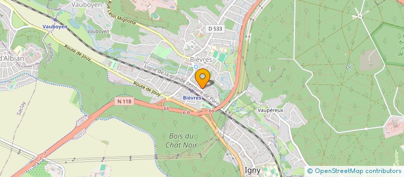 localisation de l'entreprise NUMASICS  BIEVRES