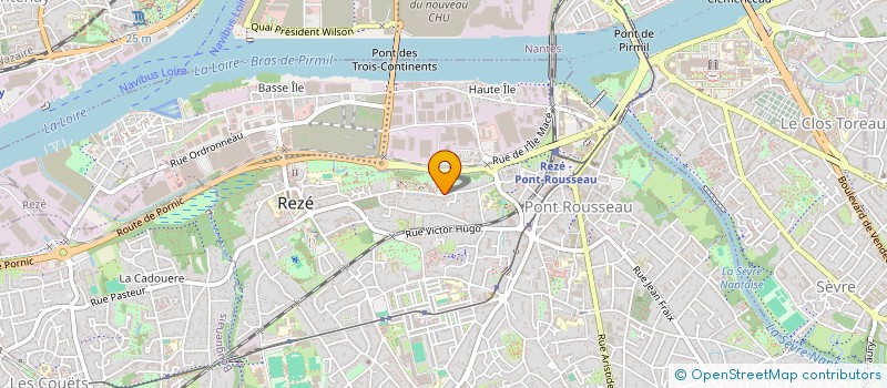 localisation de l'entreprise NUMBER ONE  REZE