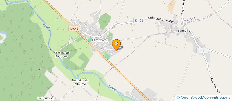 localisation de l'entreprise NUMBER ONE à ETRECHET