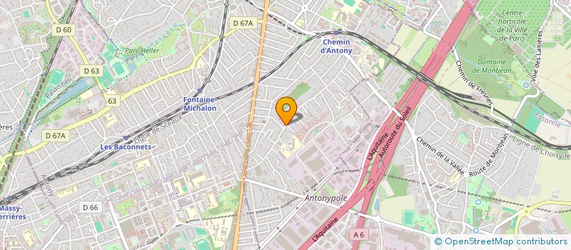 localisation de l'entreprise NUMBER ONE EXCELLENCE SERVICES à ANTONY