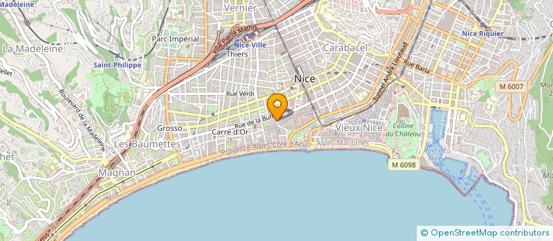 localisation de l'entreprise NUMBER TWO à NICE