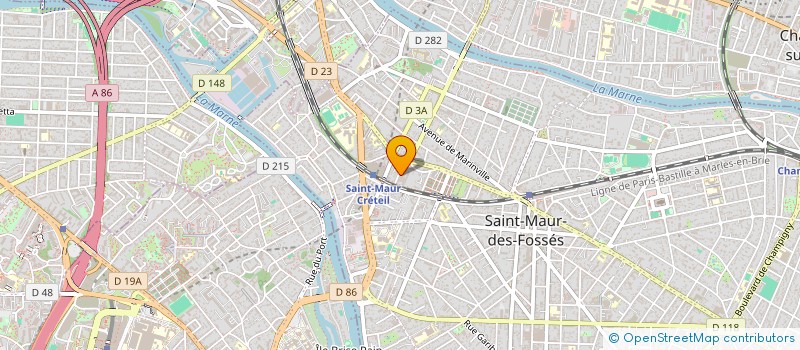 localisation de l'entreprise NUMCIT à SAINT-MAUR-DES-FOSSES