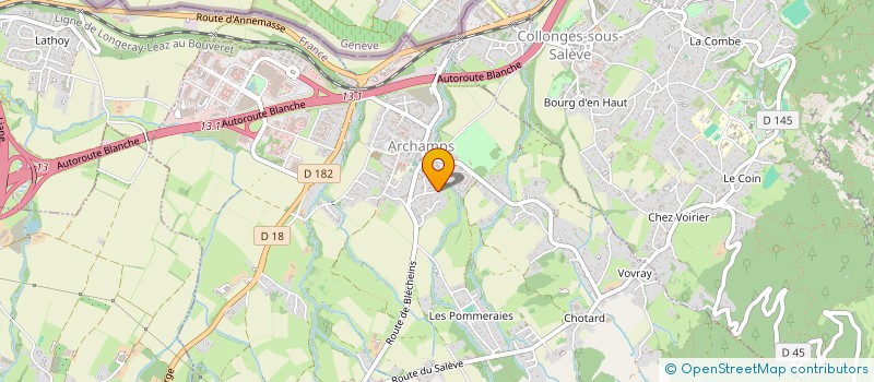 localisation de l'entreprise NUMDISTRIBUTION  ARCHAMPS