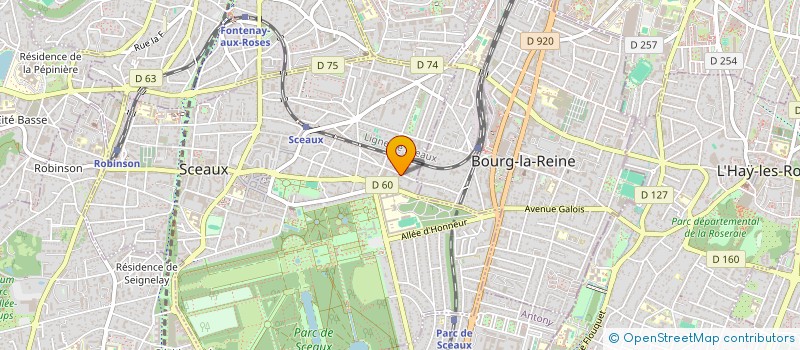localisation de l'entreprise NUMECACONSEIL à SCEAUX
