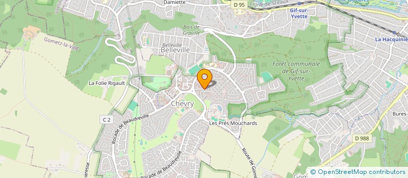 localisation de l'entreprise NUMEDIATEC à GIF-SUR-YVETTE