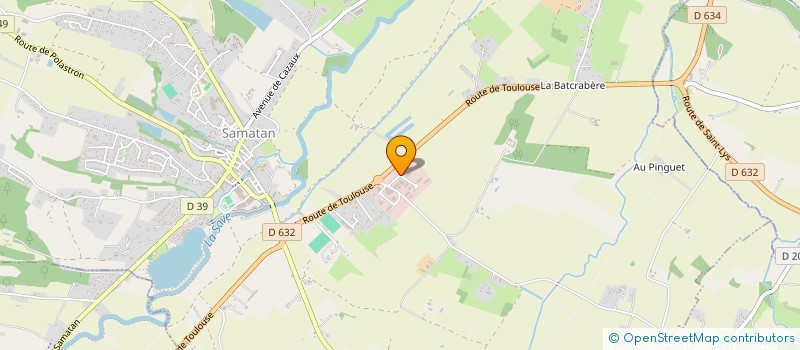 localisation de l'entreprise NUMER ' X 32  SAMATAN