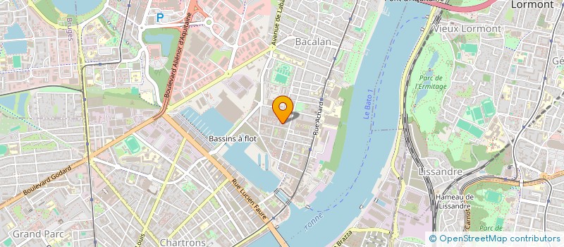 localisation de l'entreprise NUMERACTIO  BORDEAUX