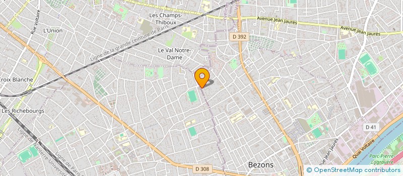 localisation de l'entreprise NUMERI'SANTE  BEZONS