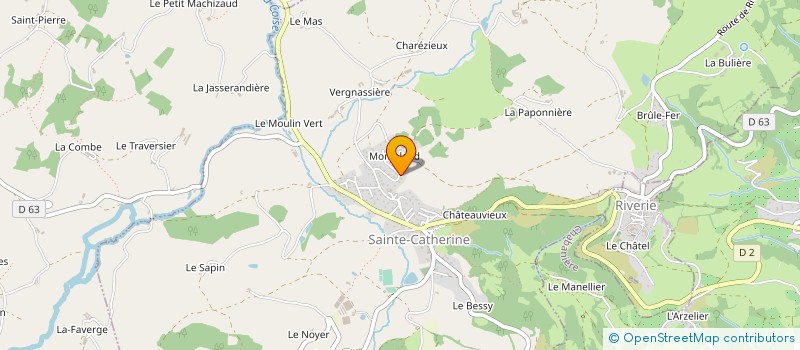 localisation de l'entreprise NUMERIBANK  SAINT-MARTIN-EN-HAUT