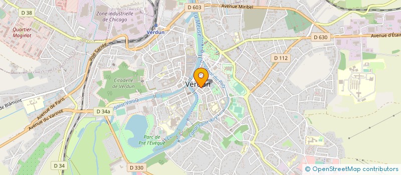 localisation de l'entreprise NUMERIC SYSTEMS à VERDUN