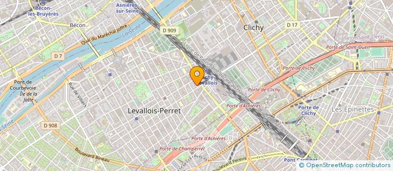 localisation de l'entreprise NUMERIC TELECOM à LEVALLOIS-PERRET