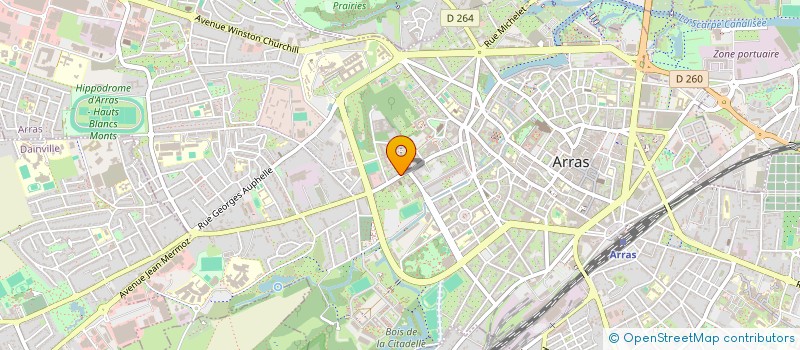 localisation de l'entreprise NUMERIC'TIME à ARRAS