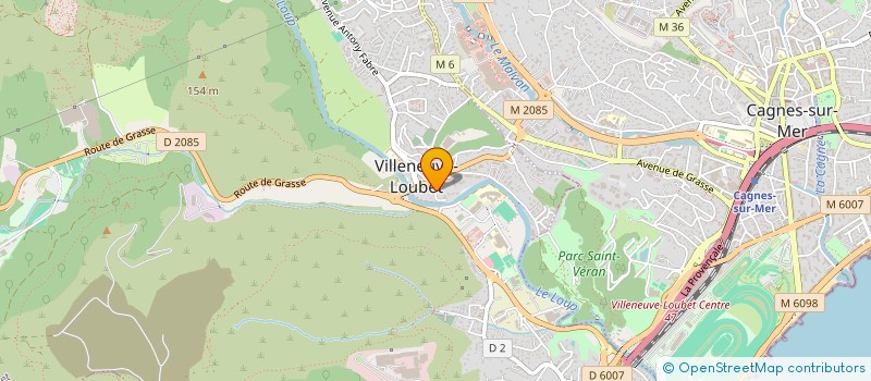localisation de l'entreprise NUMERICARD à VILLENEUVE-LOUBET