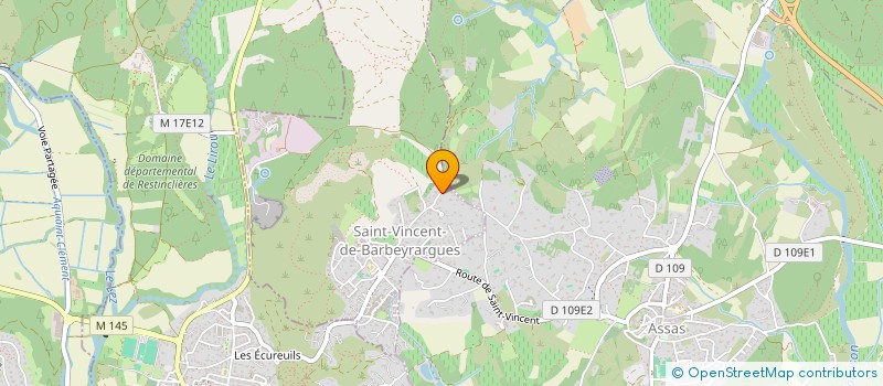 localisation de l'entreprise NUMERICUM SOLUTIONS EXPLORATOIRES  SAINT-VINCENT-DE-BARBEYRARGUES