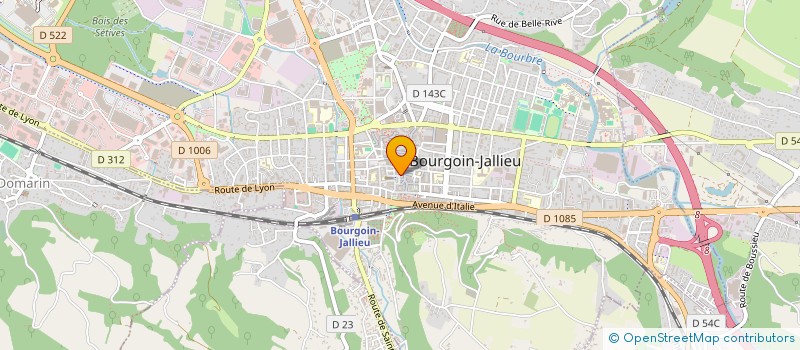 localisation de l'entreprise NUMERIK'S CORP. à BOURGOIN-JALLIEU