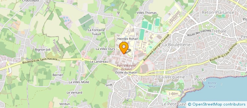 localisation de l'entreprise NUMERIQUE COMPOGRAVURE  SAINT-NAZAIRE