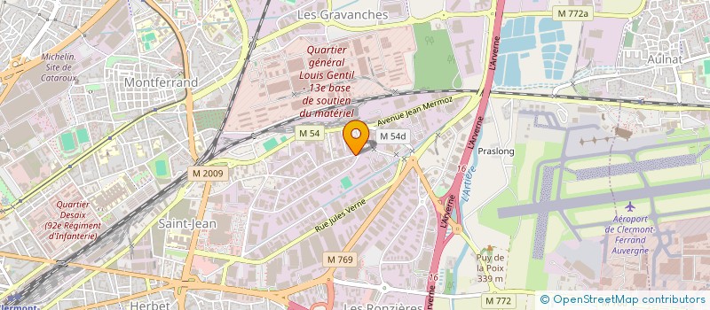 localisation de l'entreprise NUMERIQUE IMPRESSIONS  CLERMONT-FERRAND