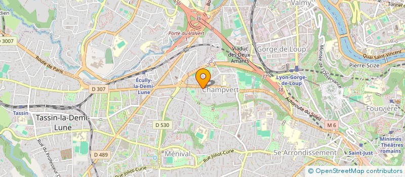 localisation de l'entreprise NUMERIQUE & MARKETING LAB. à LYON