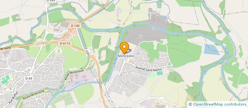 localisation de l'entreprise NUMERIQUEMENT VOTRE  CARCASSONNE