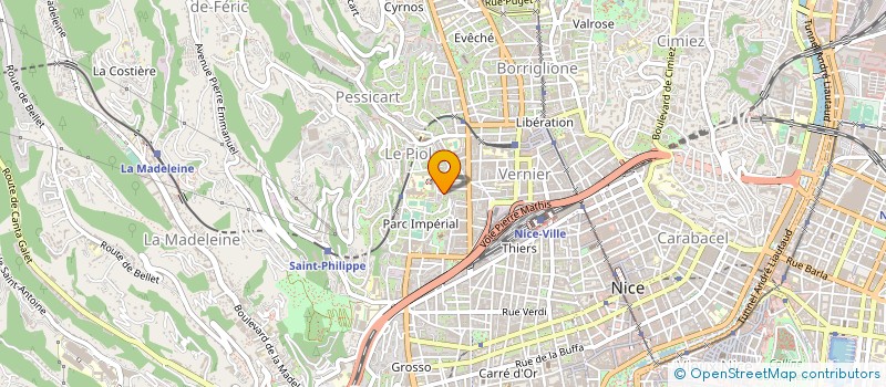 localisation de l'entreprise NUMERIS NETWORK à NICE