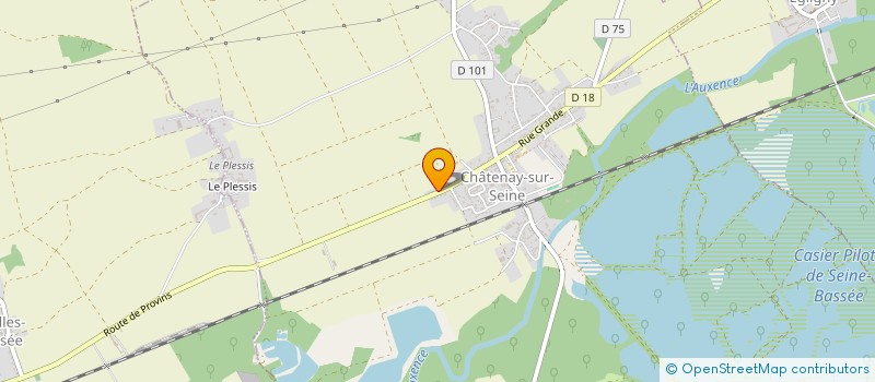 localisation de l'entreprise NUMERISCAN  CHATENAY-SUR-SEINE