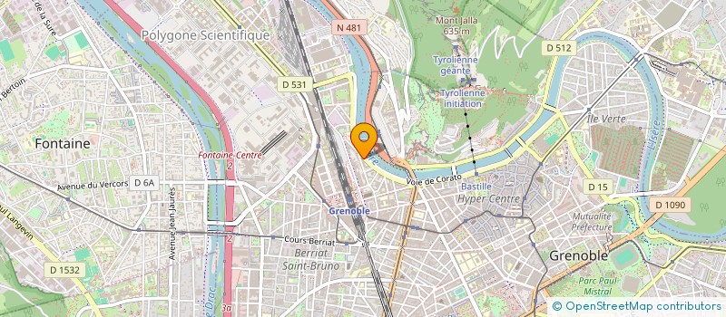 localisation de l'entreprise NUMERISIS à GRENOBLE