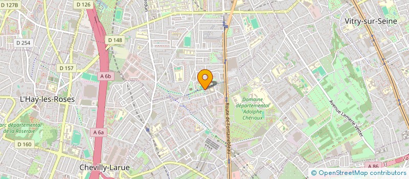 localisation de l'entreprise NUMERIX CONSULTING  L'HAY-LES-ROSES