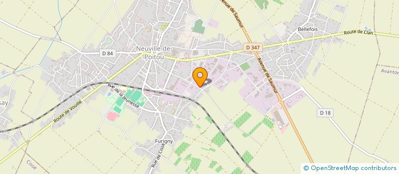 localisation de l'entreprise NUMERIXIS.COM à NEUVILLE-DE-POITOU
