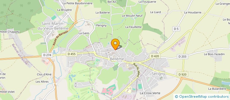 localisation de l'entreprise NUMERO 2 à BELLEME