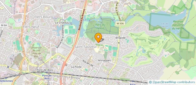 localisation de l'entreprise NUMERO 28 à VILLENEUVE-D'ASCQ