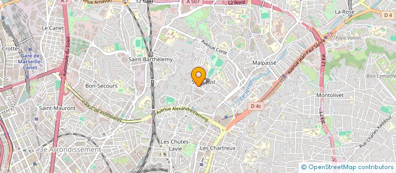 localisation de l'entreprise NUMERO 3 à MARSEILLE