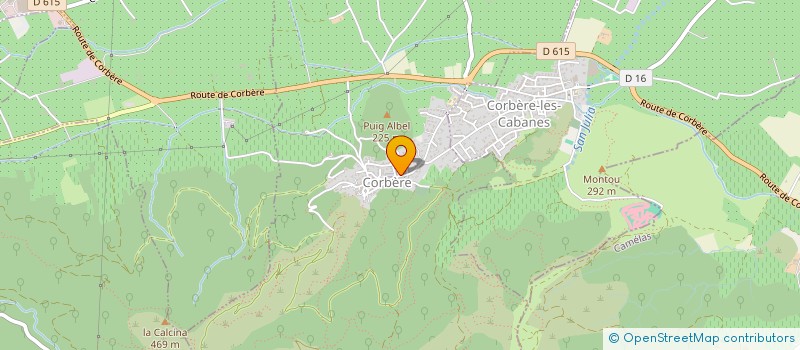 localisation de l'entreprise NUMERO 31  CORBERE