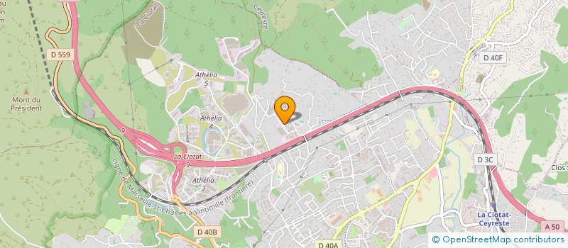 localisation de l'entreprise NUMERO 6  LA CIOTAT