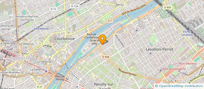 localisation de l'entreprise NUMERO 7 à NEUILLY-SUR-SEINE