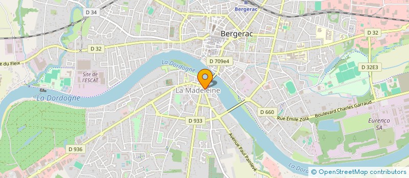 localisation de l'entreprise NUMERO 7 à BERGERAC