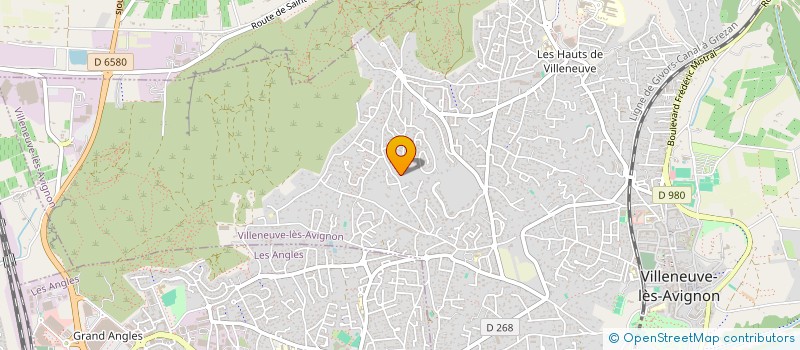 localisation de l'entreprise NUMERO 7 DE LA RUE DE LA REPUBLIQUE  VILLENEUVE-LES-AVIGNON