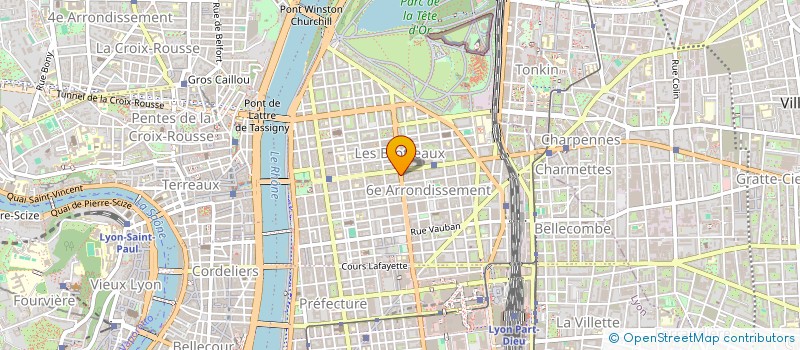 localisation de l'entreprise NUMERO 72  LYON