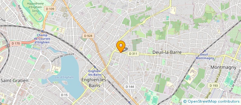 localisation de l'entreprise NUMERO BIS  DEUIL-LA-BARRE