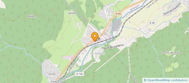 localisation de l'entreprise NUMERO DEUX  SAINT-MARTIN-DE-QUEYRIERES