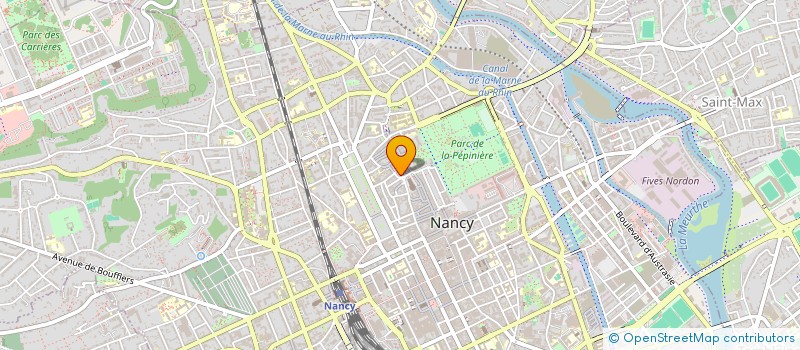 localisation de l'entreprise NUMERO HUIT à NANCY