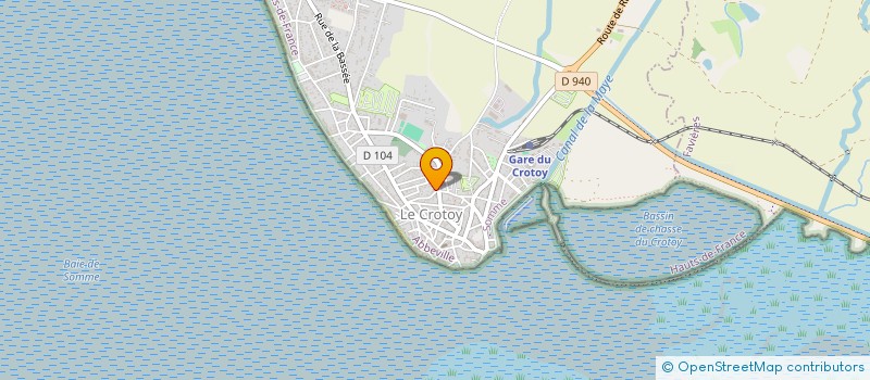 localisation de l'entreprise NUMERO HUIT à LE CROTOY