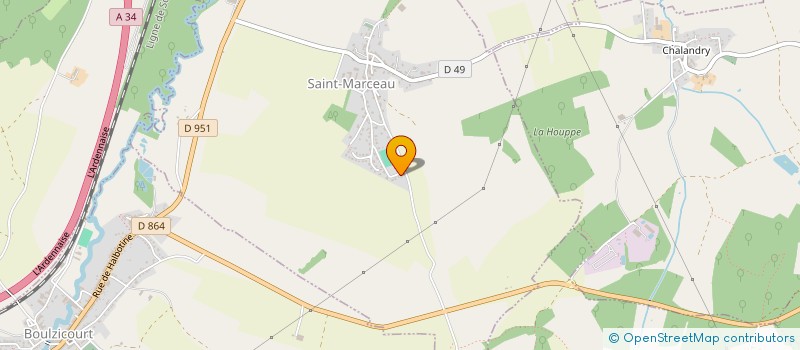 localisation de l'entreprise NUMEROBIS  SAINT-MARCEAU