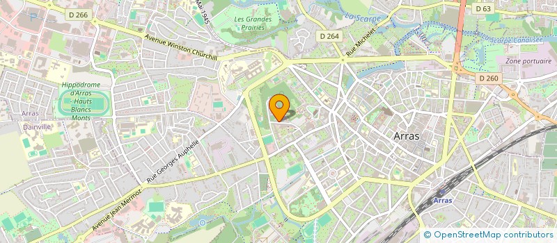 localisation de l'entreprise NUMEROBIS à ARRAS
